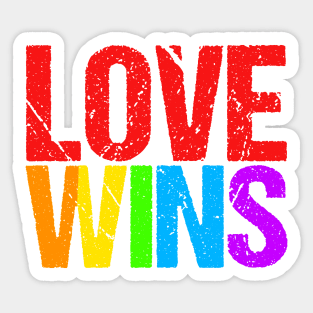 Love Wins Sticker